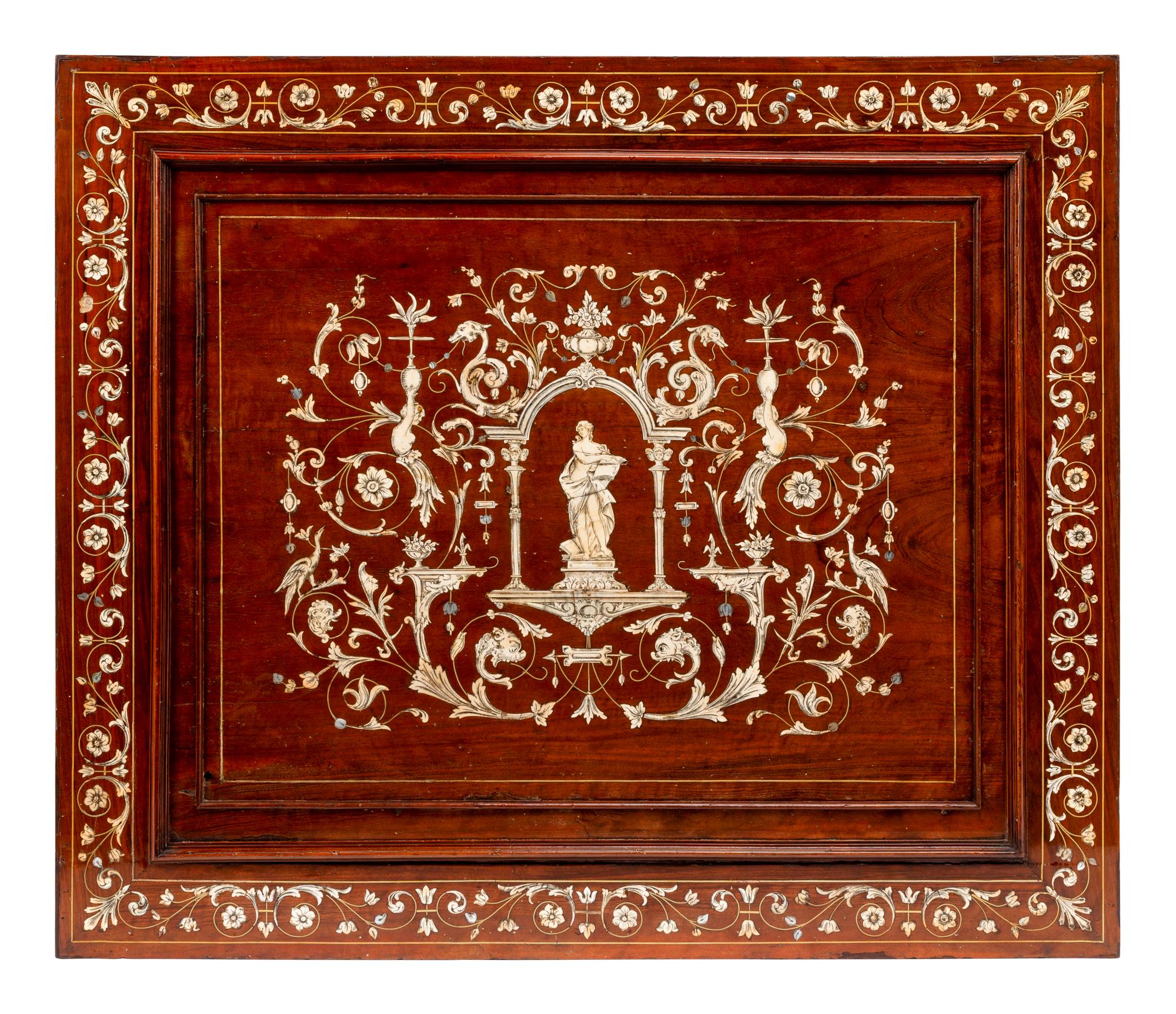 An Italian Marquetry Panel