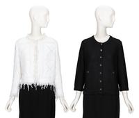 Chanel, Two Knit Cotton Cardigans