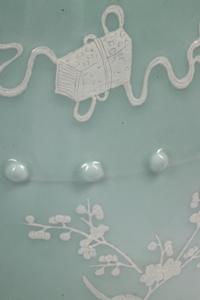 A Pair of Celadon Glazed Porcelain Garden Seats