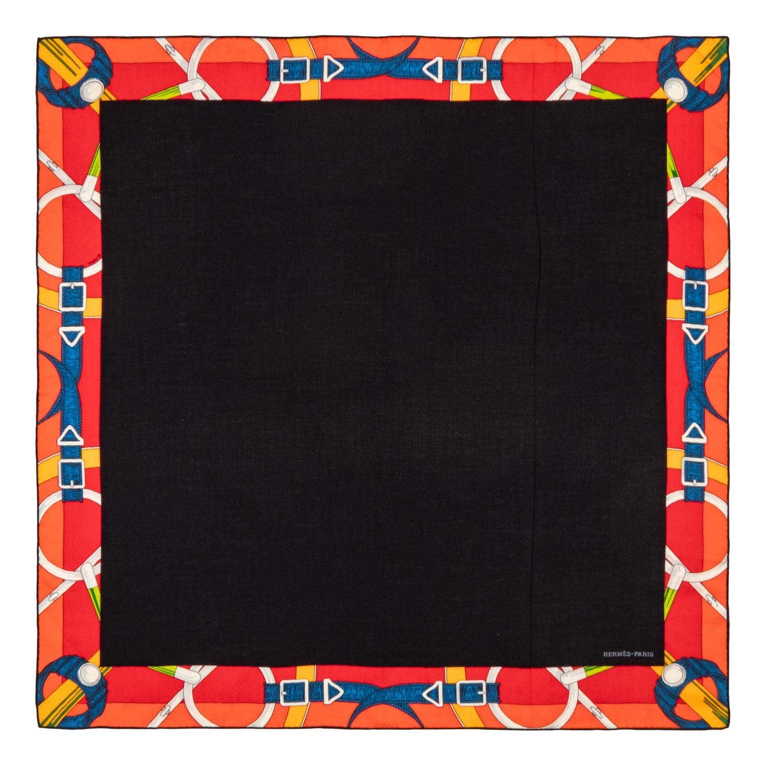 Hermès, Three Scarves & One Handkerchief