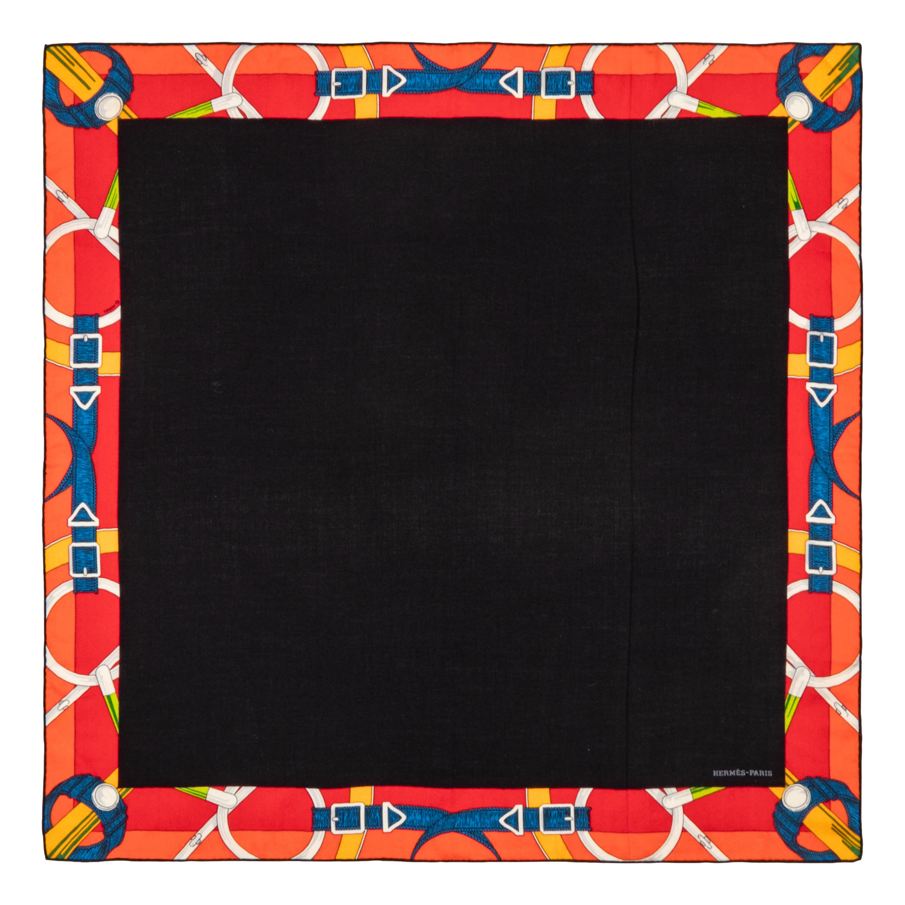 Hermès, Three Scarves & One Handkerchief
