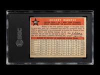 A 1958 Topps Mickey Mantle All-Star Baseball Card No. 487 (SGC 5 EX)