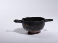 Two South Italian Black-Glazed Vessels