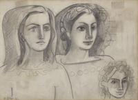 Françoise and Geneviève , 1944