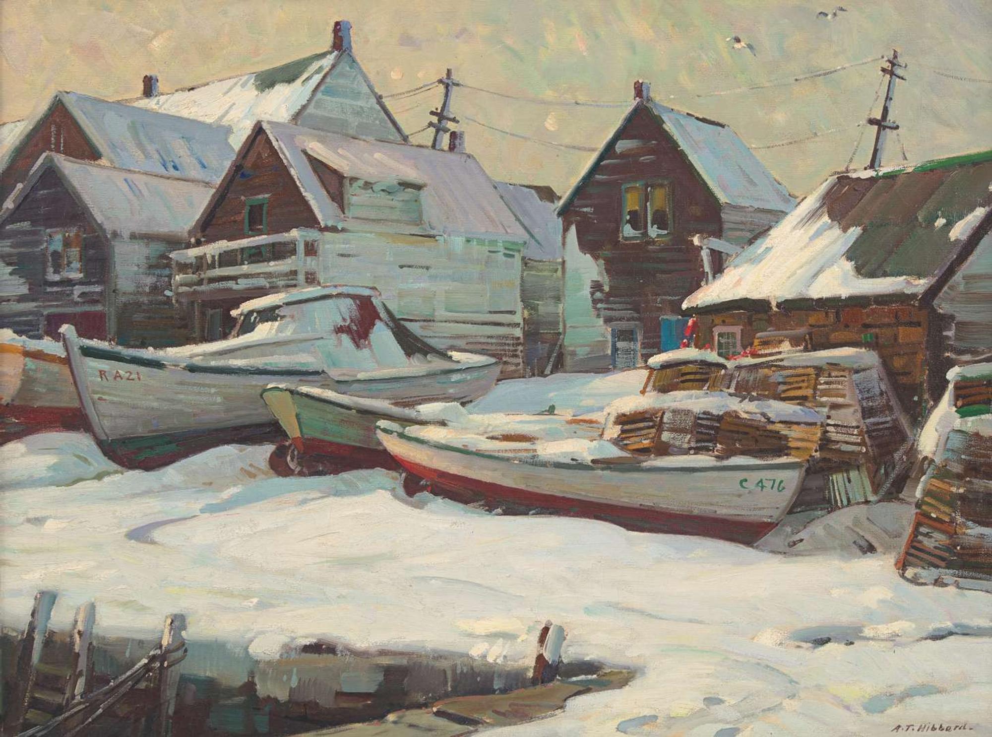 Aldro Thompson Hibbard (American, 1886-1972) - After the Blizzard