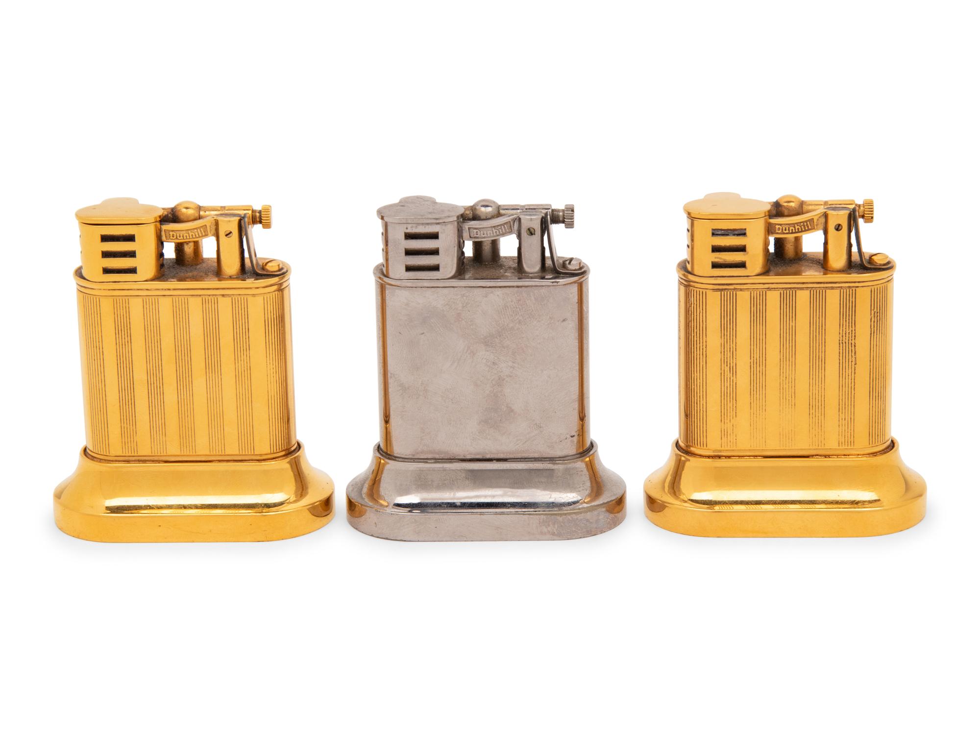 Dunhill, Three Table Lighters