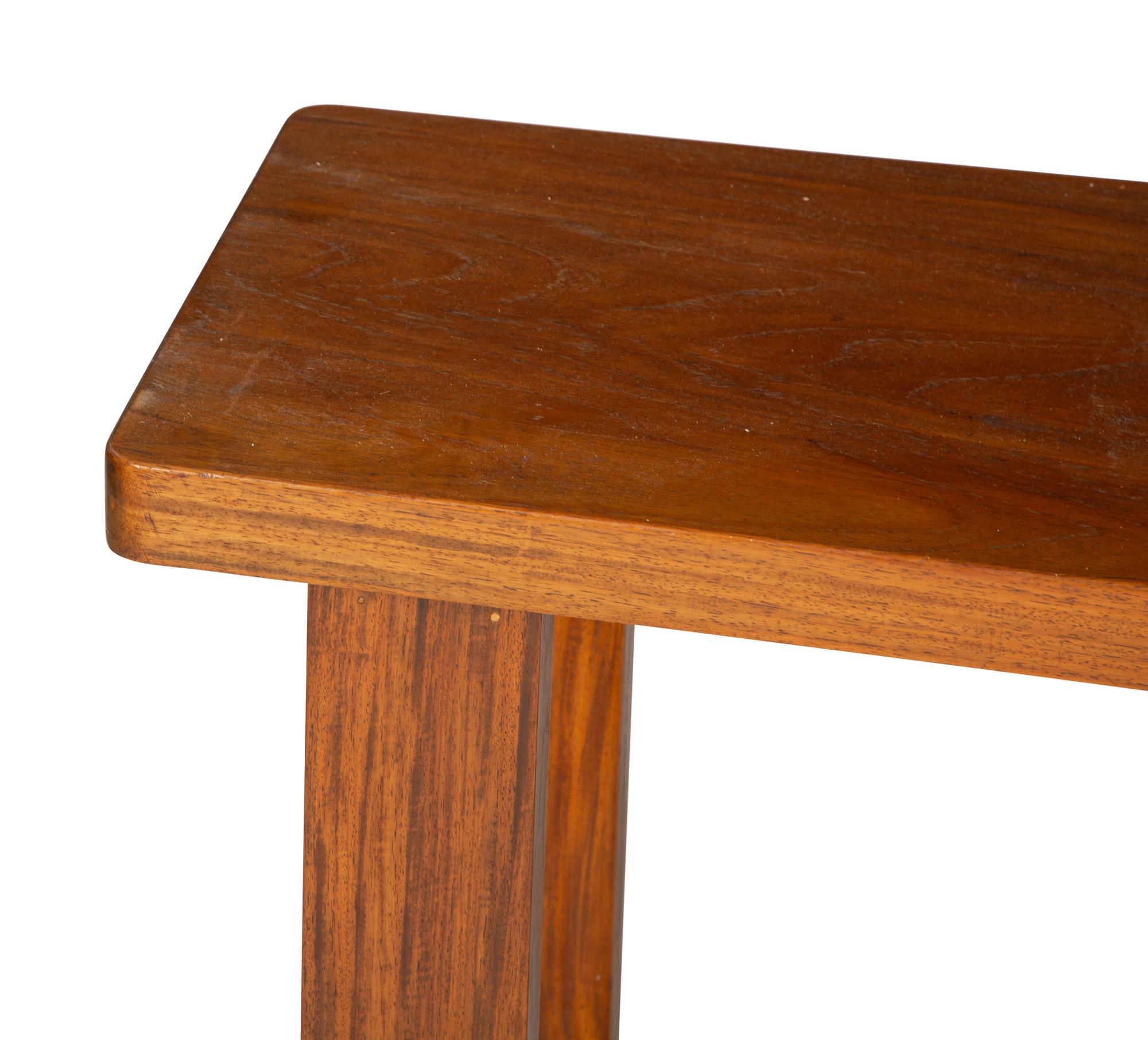 A Pair of Chinese Elm Side Tables