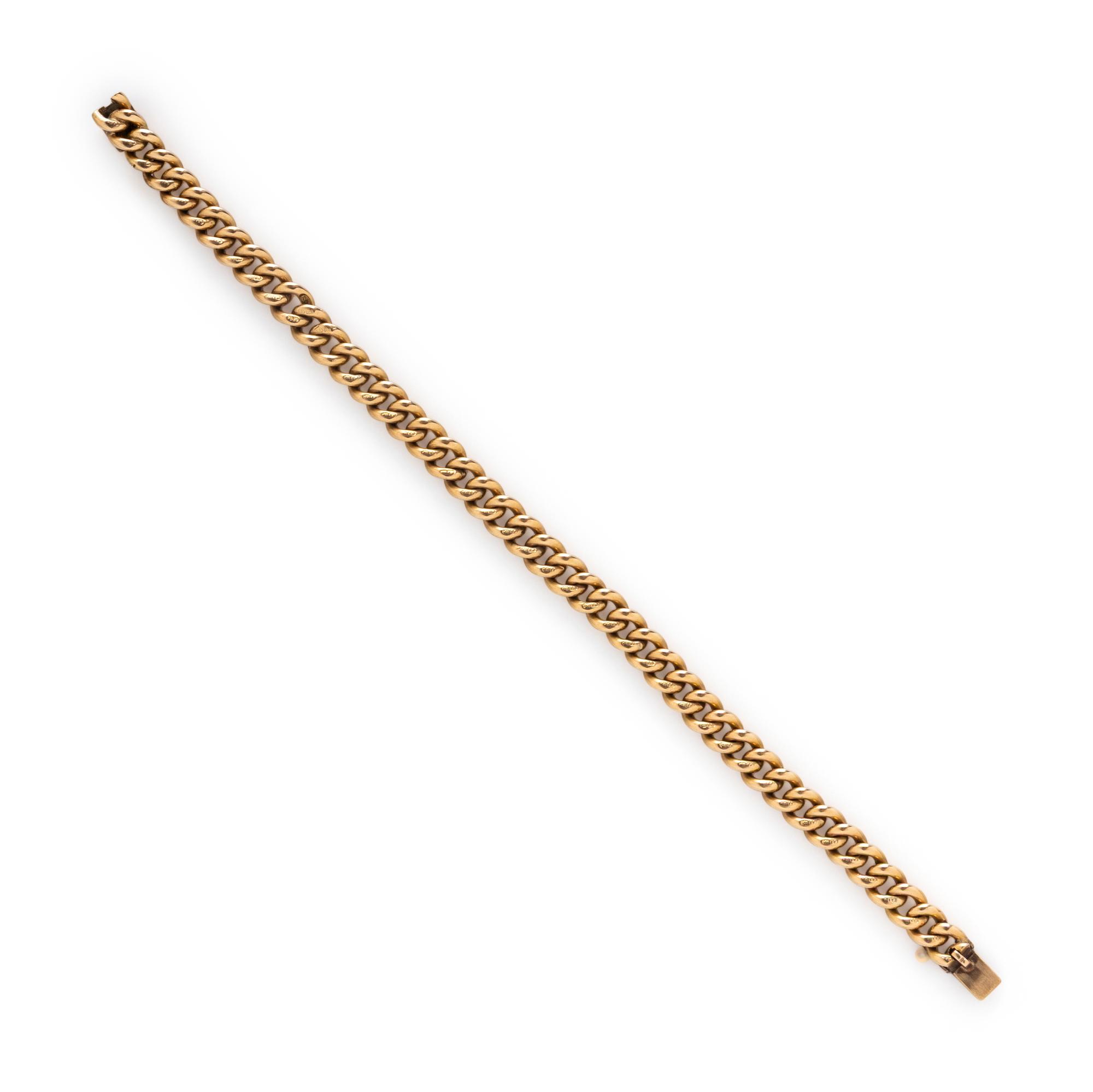 YELLOW GOLD BRACELET