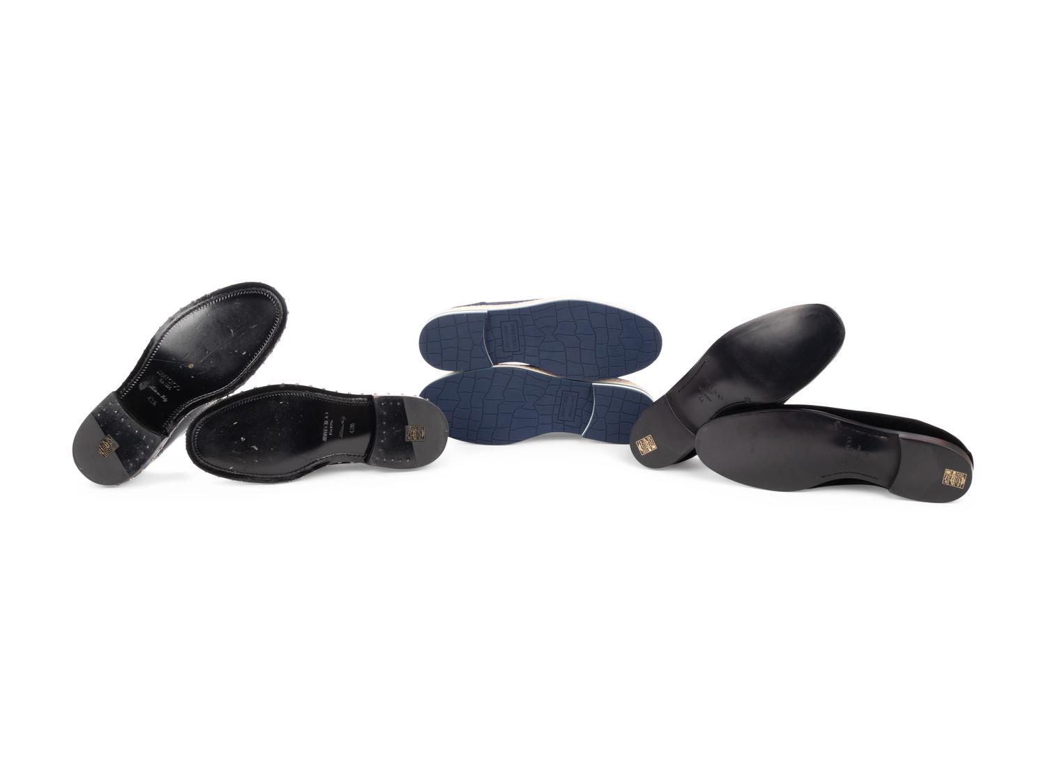 Five Pairs of Men's Designer Shoes, c. 2017 — BNY 243, 246, 245