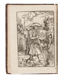 GERSON, Johannes (1363-1429). Prima [- Tertia ] Pars Opera [With: Inventarium in Vol. I] . Edited by Johannes Geiler von Kaisersberg. [Strassburg : Johann (Reinhard) Grüninger, partly with the types of Johann Prüss and Martin Flach], I: 10 September 1488, II: 3 July 1488; III: 6 September 1488; IV: Martin Flach, [1502].