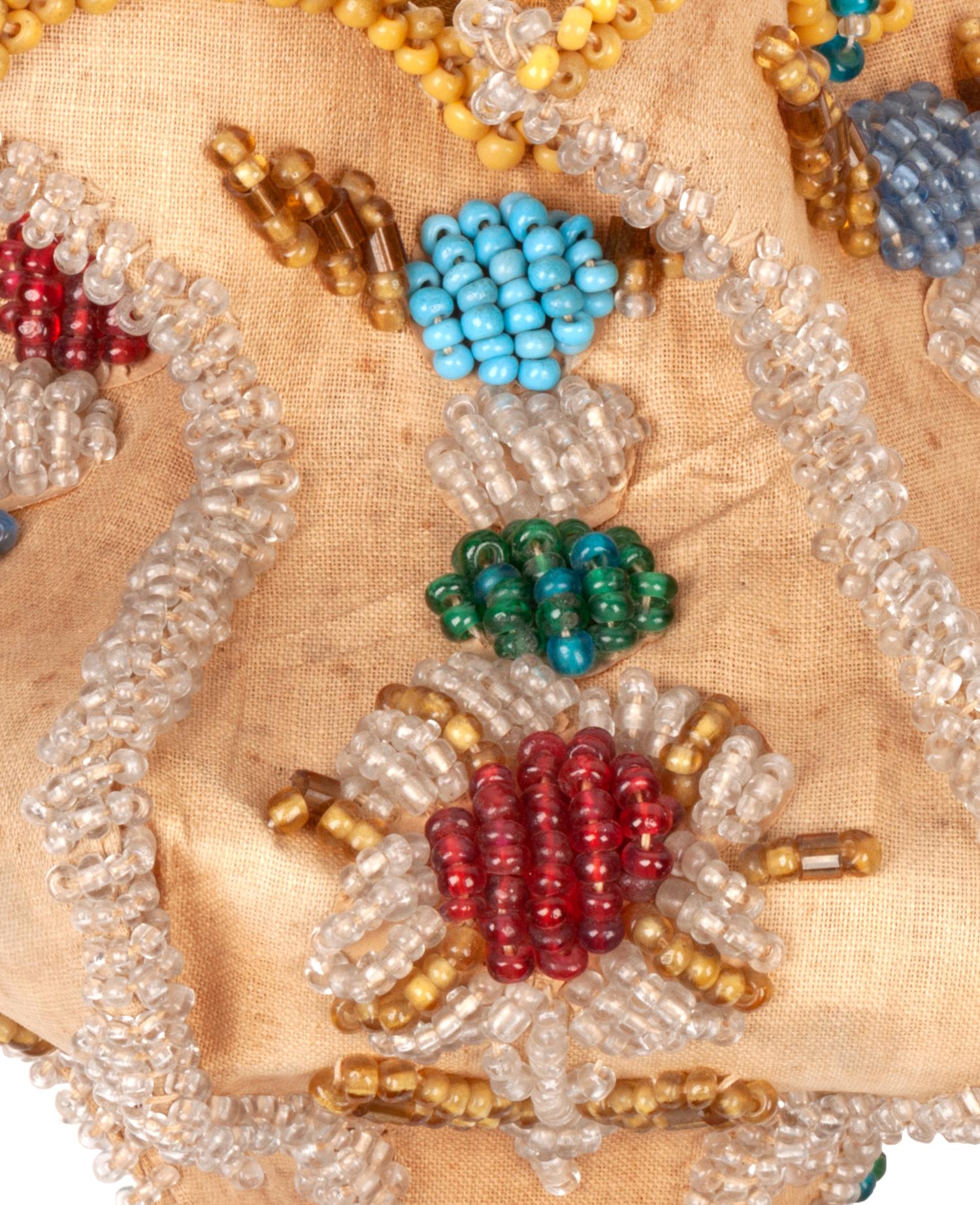 Haudenosaunee Beaded Whimseys, Stars and Hanging Flowers