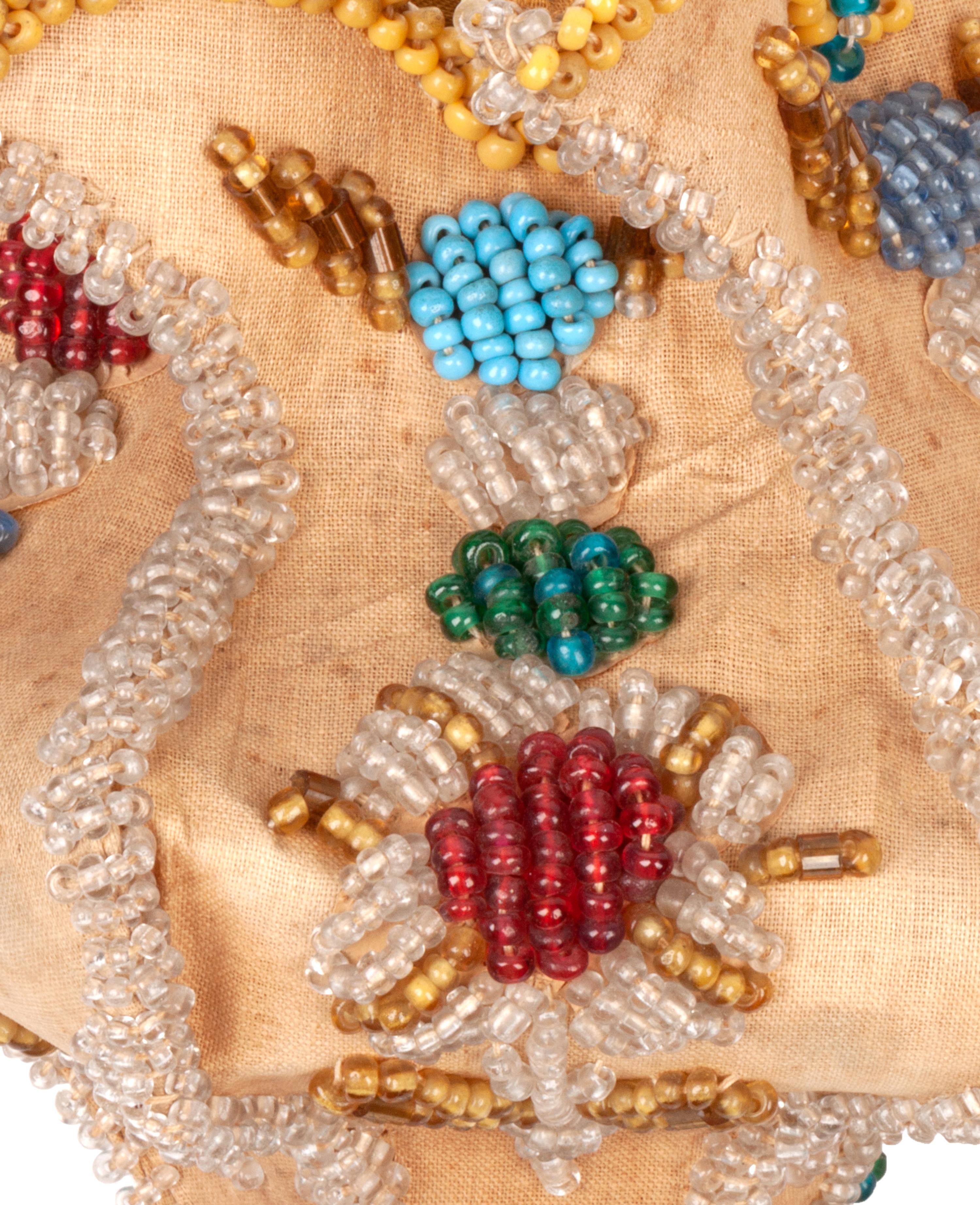Haudenosaunee Beaded Whimseys, Stars and Hanging Flowers