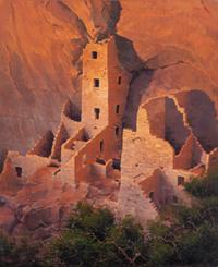 A Window to the Past, Square Tower House