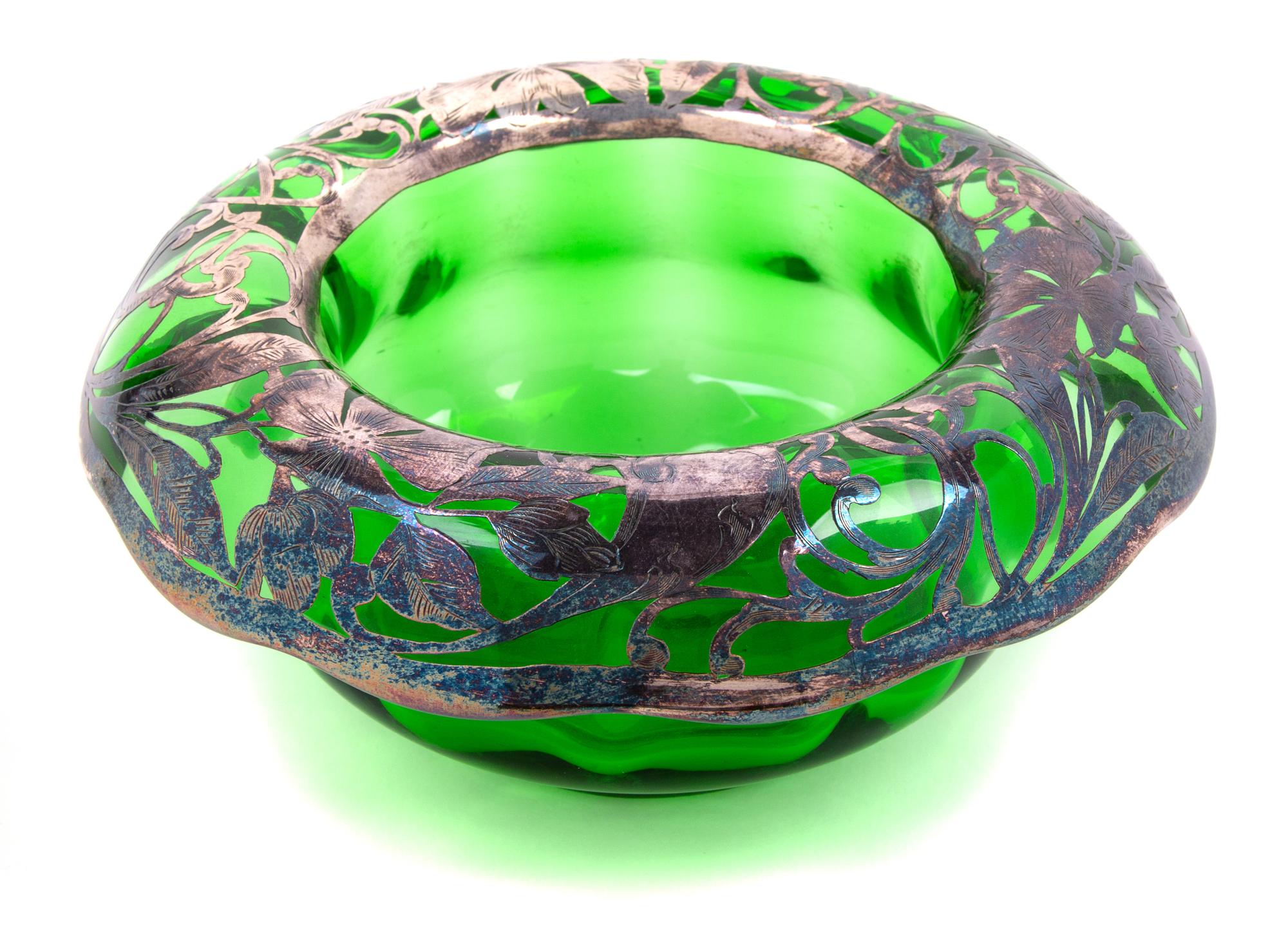 Silver Overlay Bowl
