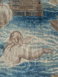 A Flemish Mythological Tapestry Depicting the Story of Hero and Leander