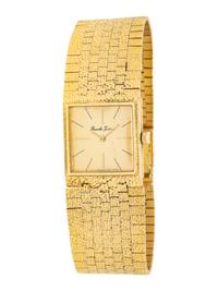 BUECHE GIROD, REF. 9920 18K YELLOW GOLD WATCH