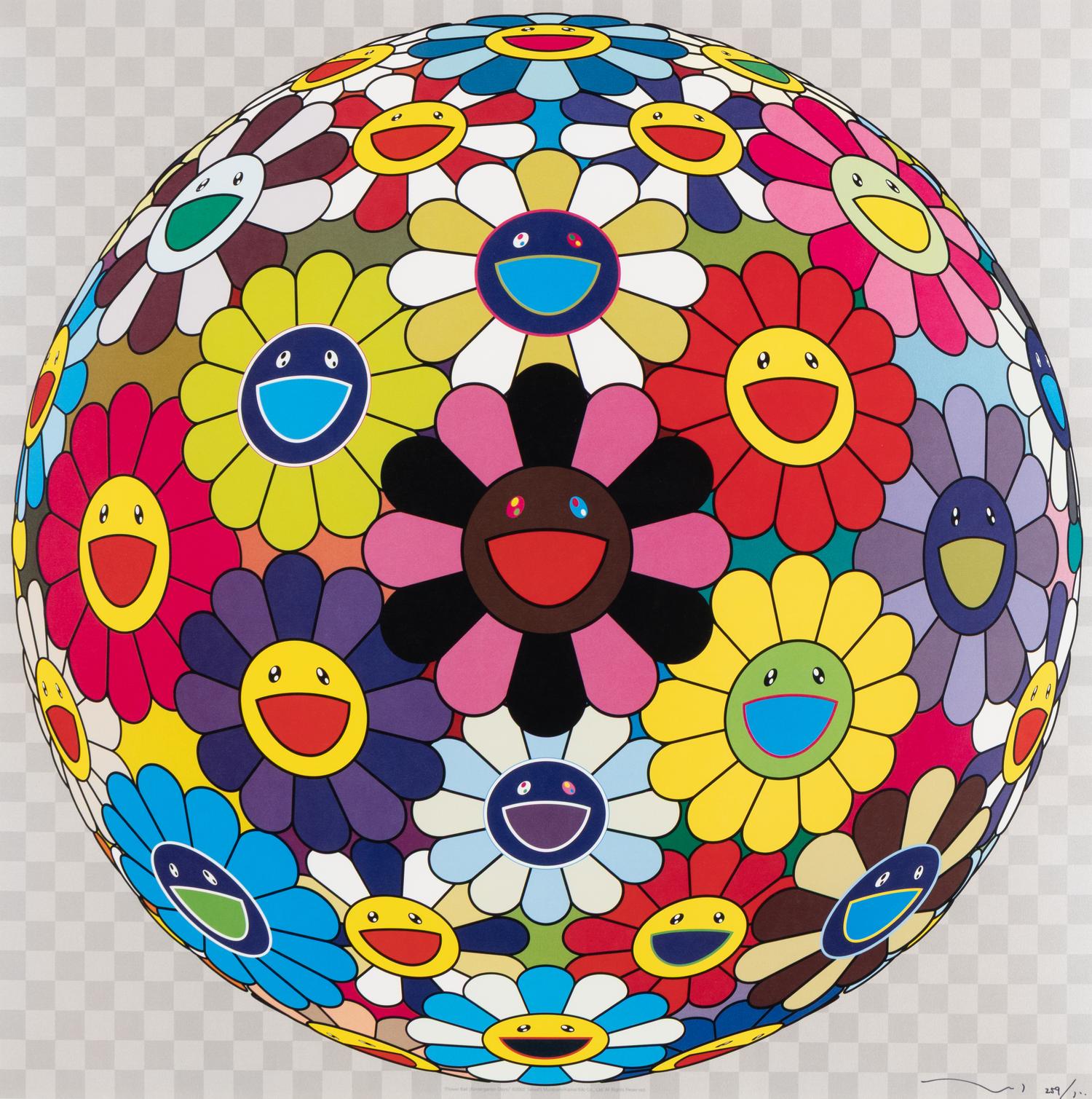 Takashi Murakami (Japanese, b. 1962) — Flower Ball ( Kindergarten Days) , 2002