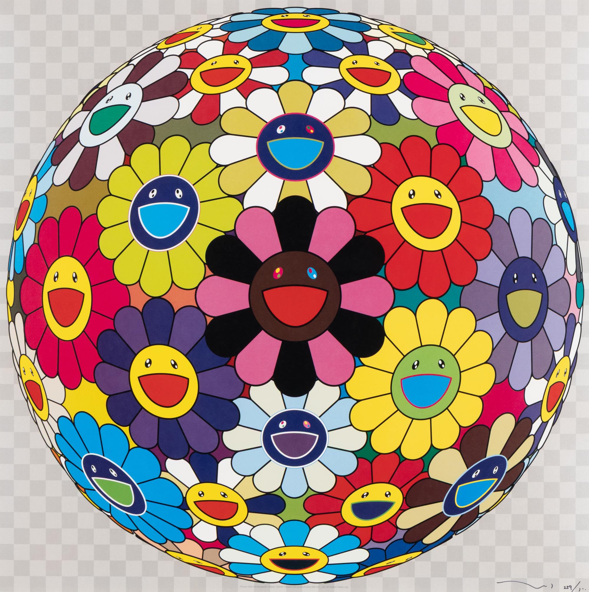 Takashi Murakami (Japanese, b. 1962) — Flower Ball ( Kindergarten Days) , 2002