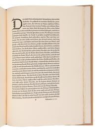 [FINE PRESS -- BREMER PRESSE]. Biblia Das Ist: Die Gantze Heilige Schrifft. Munich: Bremer Presse, 1926-1928.