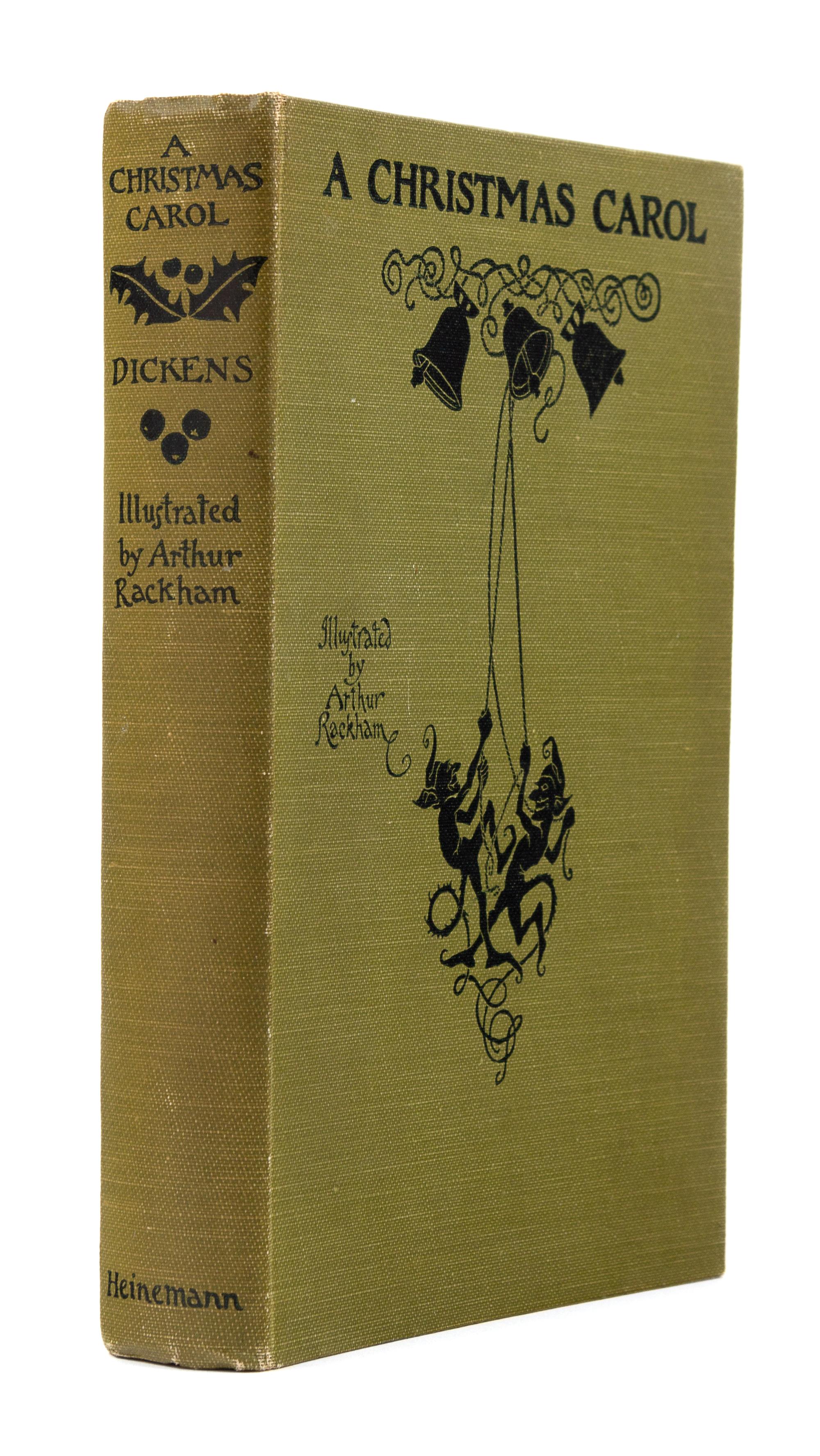 [RACKHAM, Arthur, illustrator] -- DICKENS, Charles (1812-1870). A Christmas Carol. London and Philadelphia: William Heinemann, J. B. Lippincott, 1915.