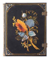 [EARLY PHOTOGRAPHY]. A group of 3 half plate daguerreotypes of large groups, incl. identified family of 5 from Maine.
