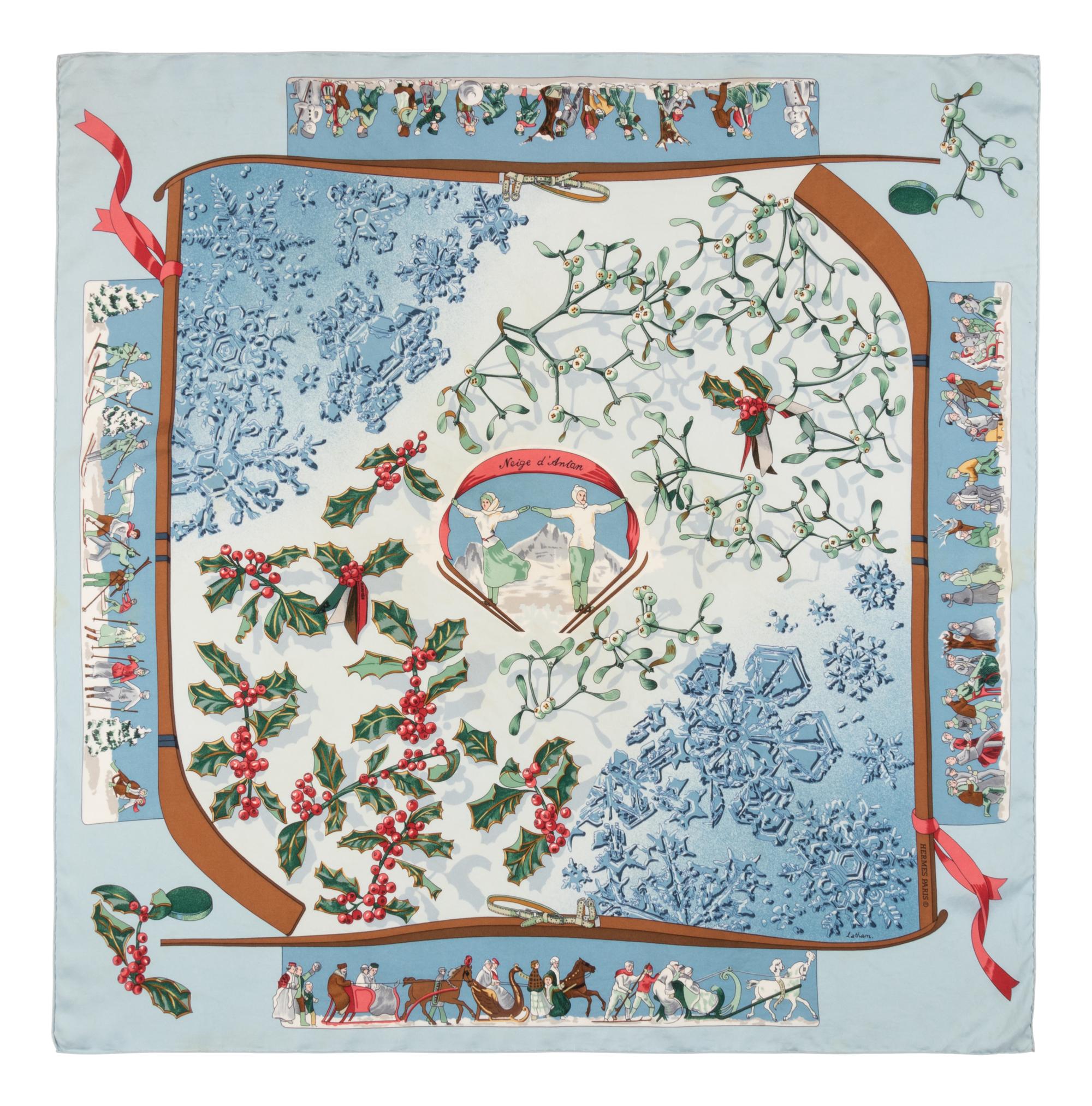 Two Hermès Scarves