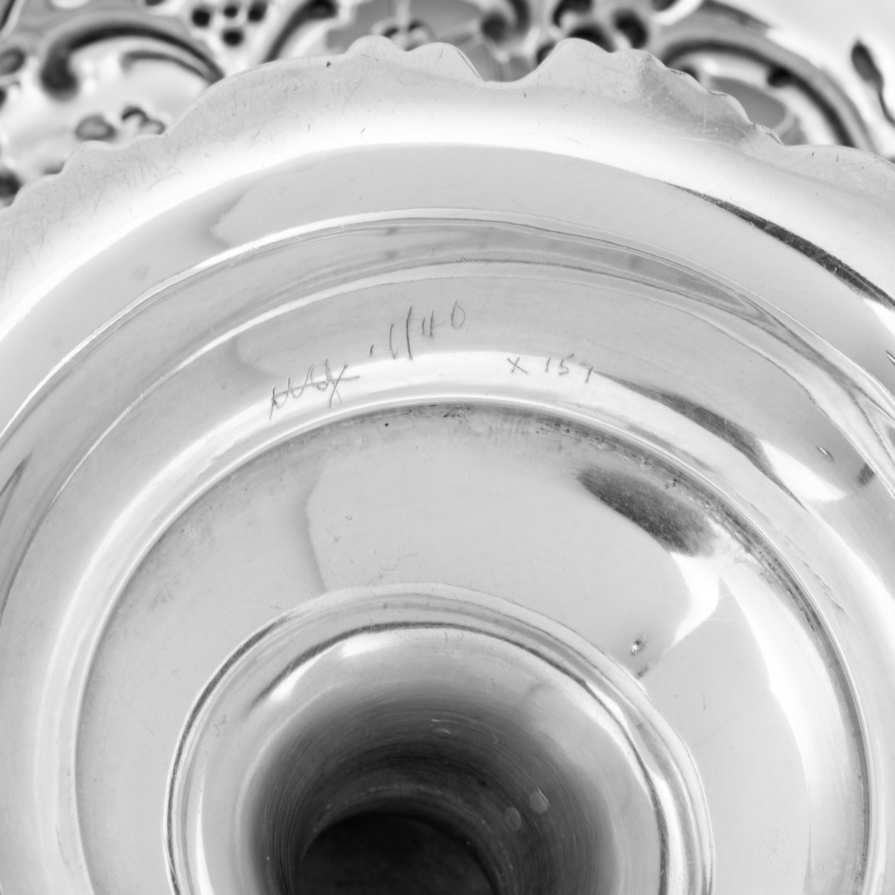 A Pair of Tiffany and Co. Silver Tazze
