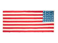 [FLAGS]. 39-star American flag. Ca 1889.