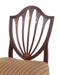 A Set of Twelve George III Style Mahogany Dining Chairs