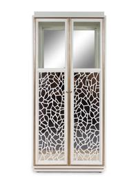 A Marge Carson Mirrored Bar Cabinet