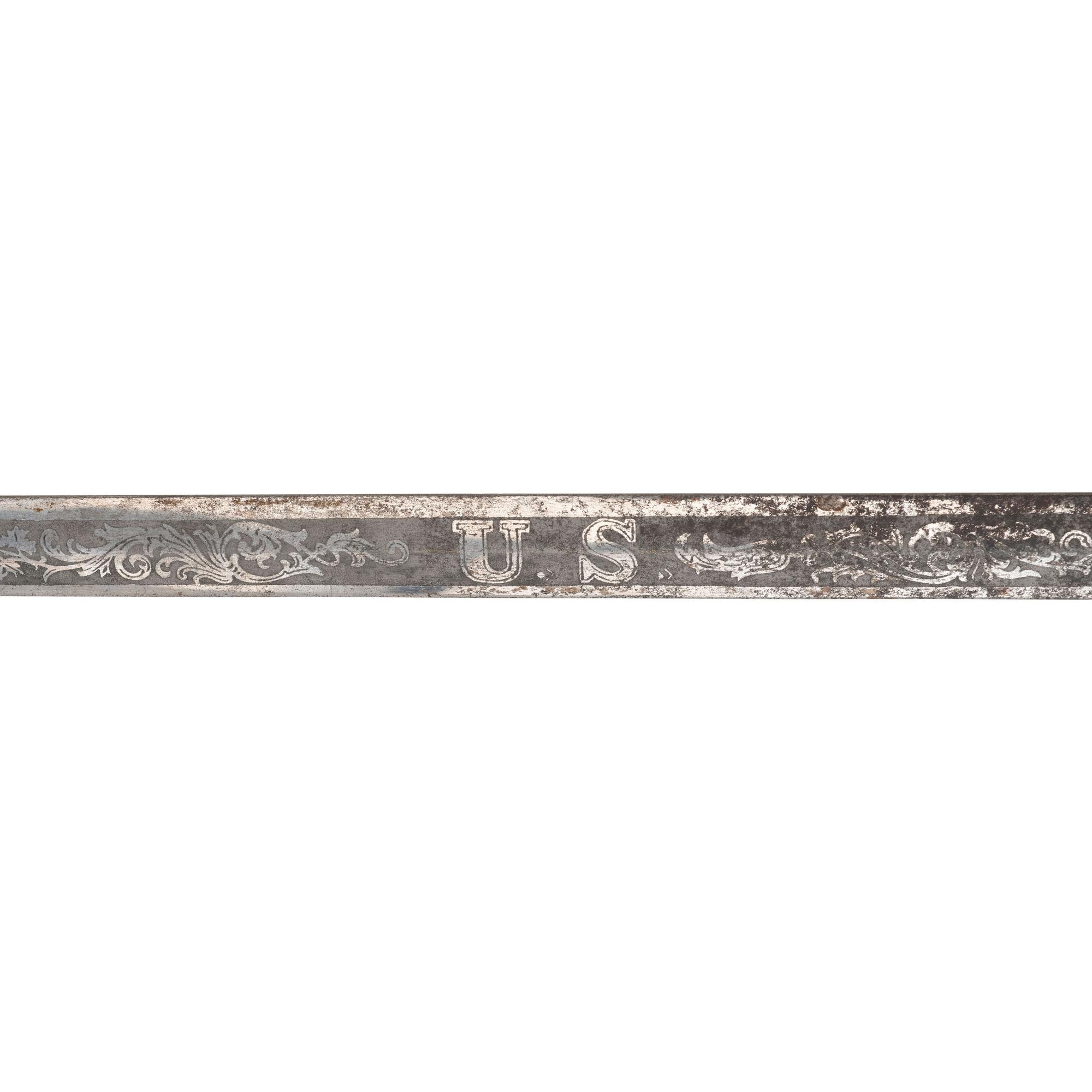 U.S. Model 1860 Staff & Field Officers Sword of Capt. Francis Vinton - 13th US Infantry