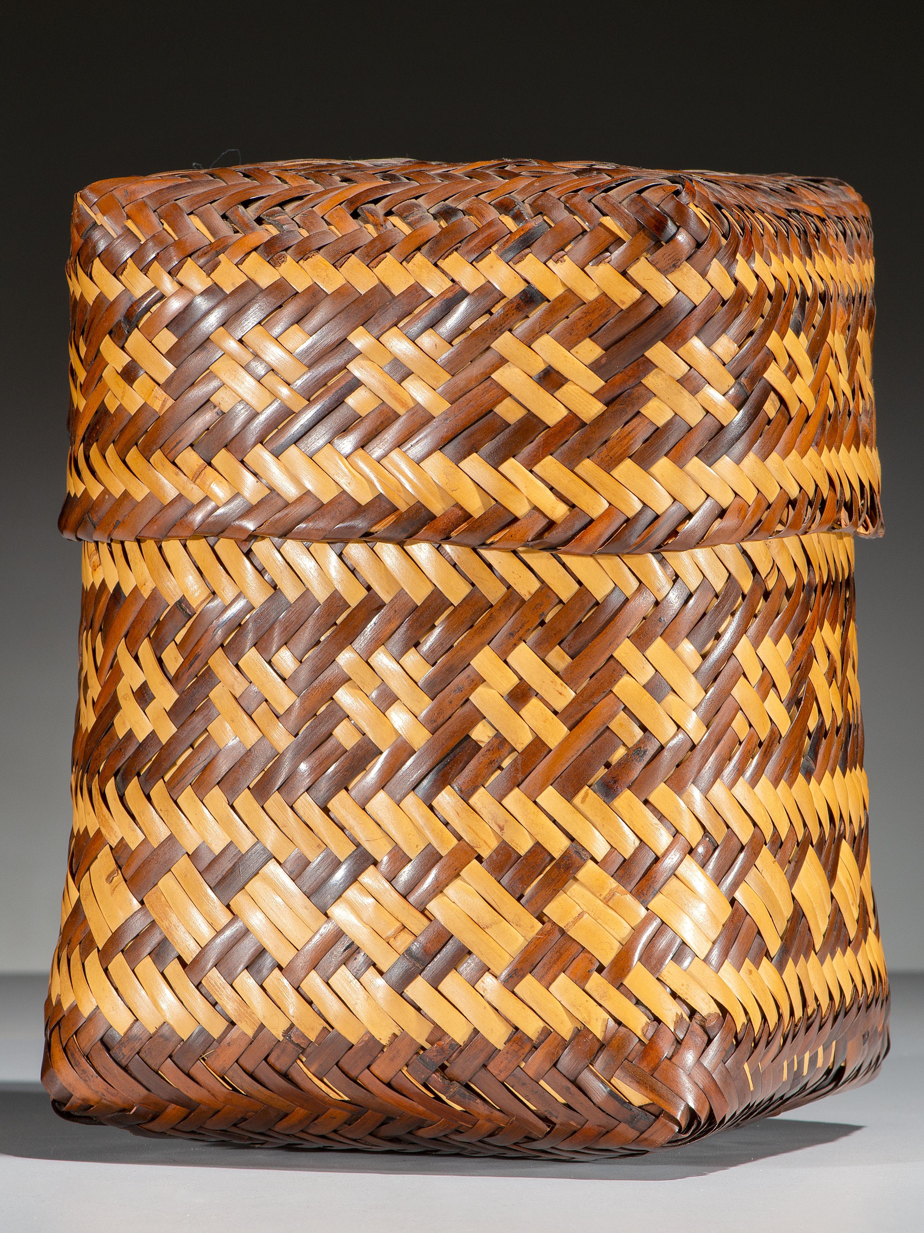 Double-Walled Lidded Basket