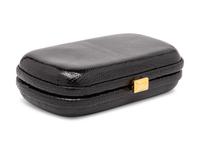 BOTTEGA VENETA, BLACK LIZARD CLUTCH