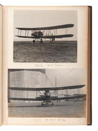 [EARLY PHOTOGRAPHY] -- [AVIATION]. Album containing 42 photographs of British aircraft.