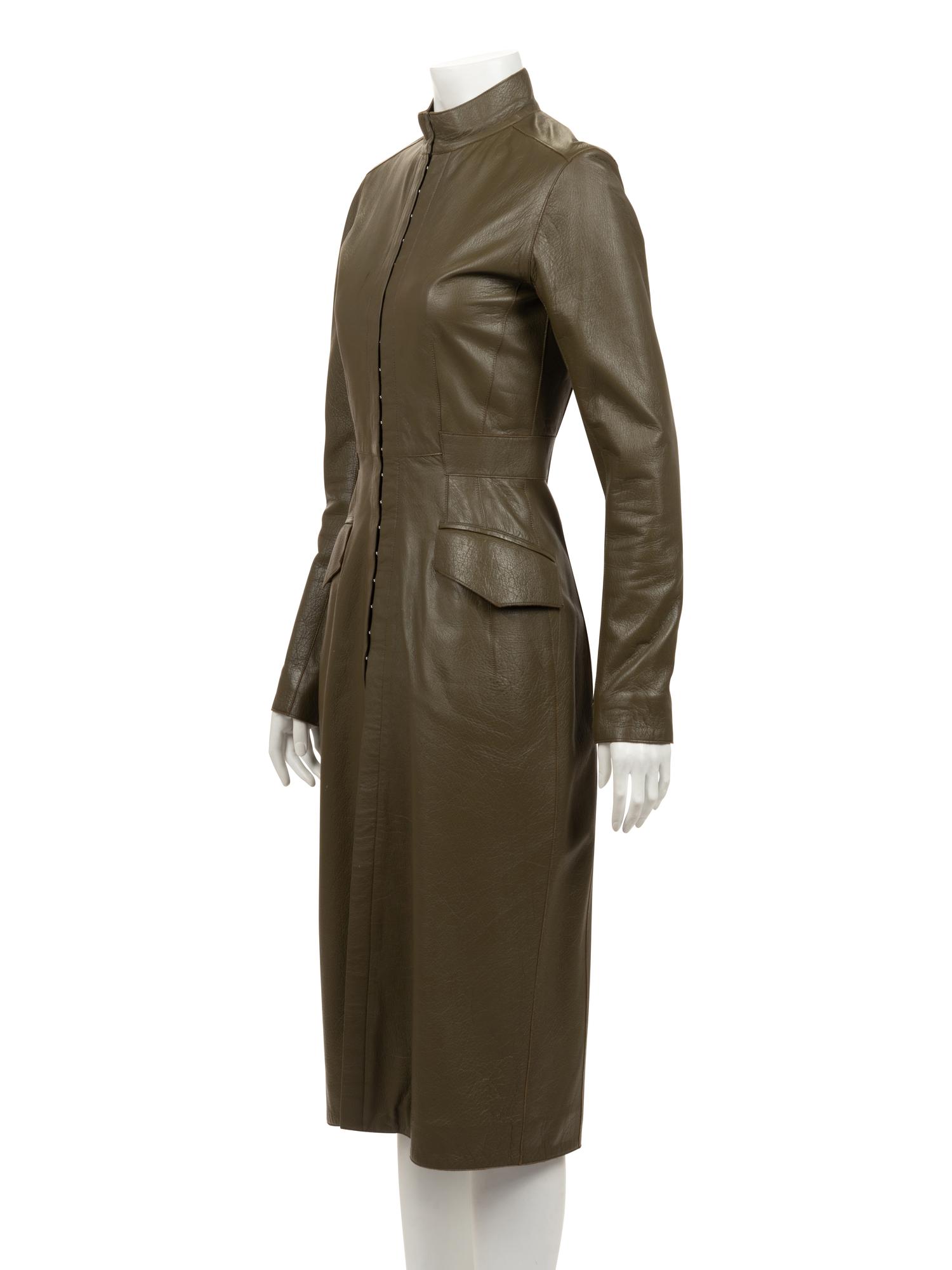 Three Louis Vuitton Pieces: One Leather Coat and One Two-Piece Skirt Ensemble, 2000-10s