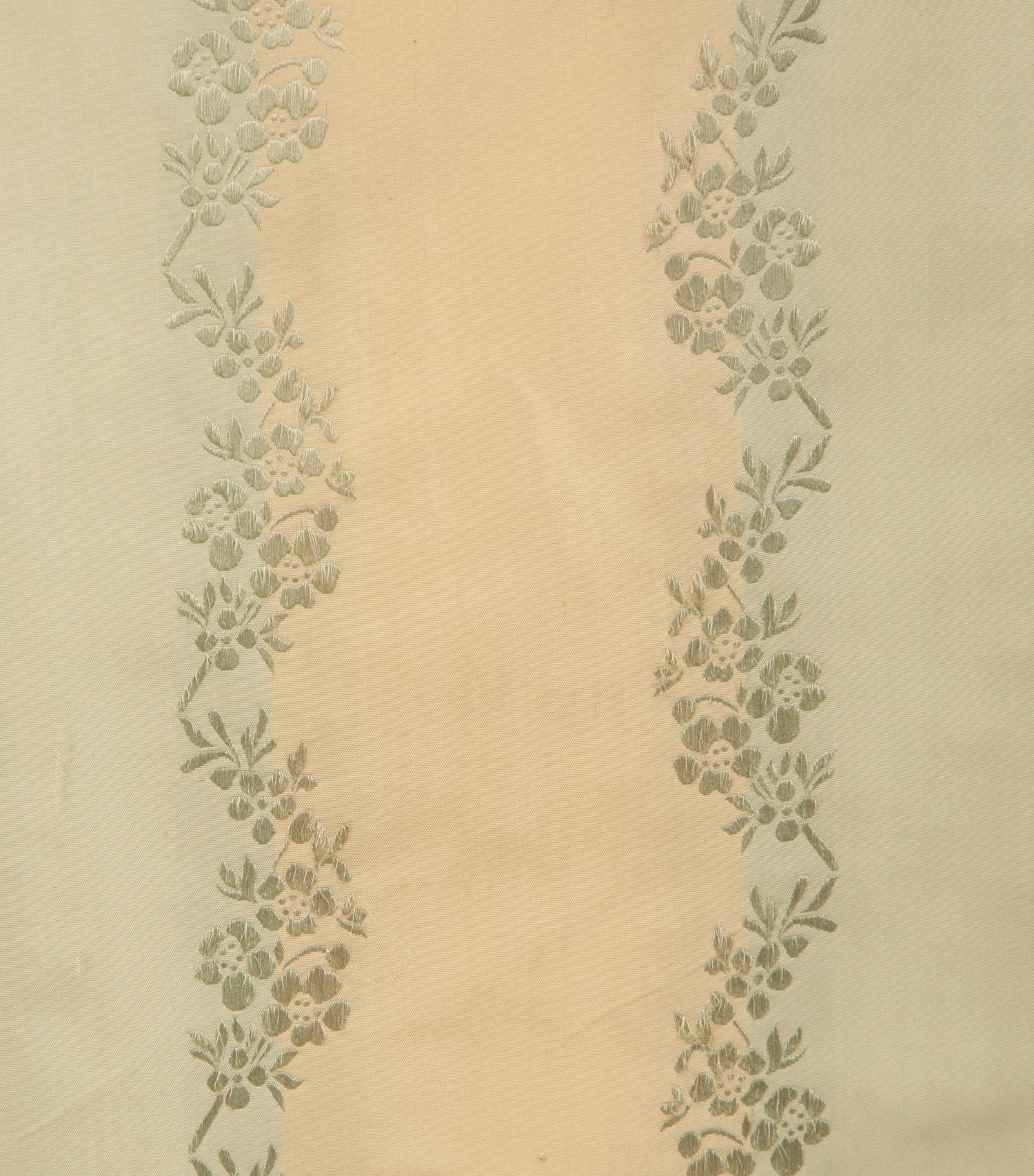 Three Scalamandré Silk Balloon Shades — 20th Century