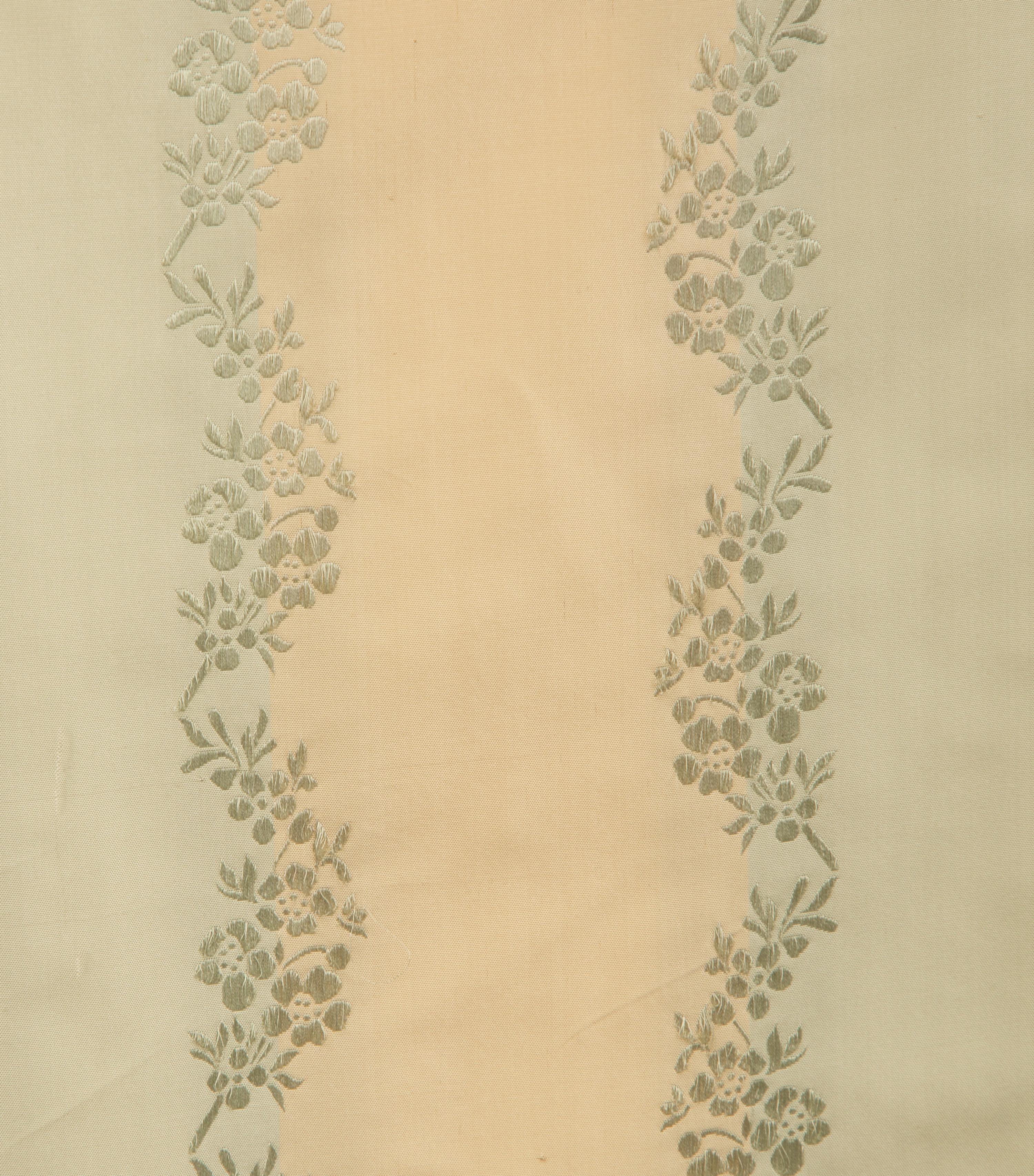 Three Scalamandré Silk Balloon Shades — 20th Century