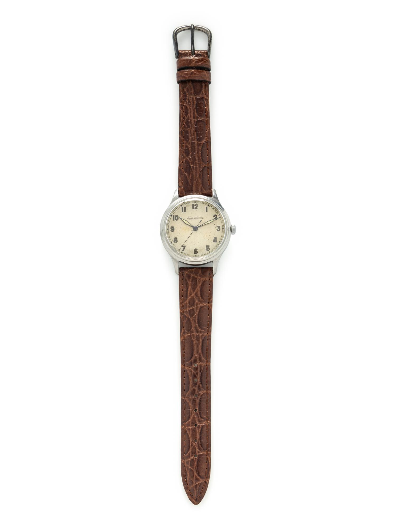 JAEGER-LECOULTRE, STAINLESS STEEL WATCH