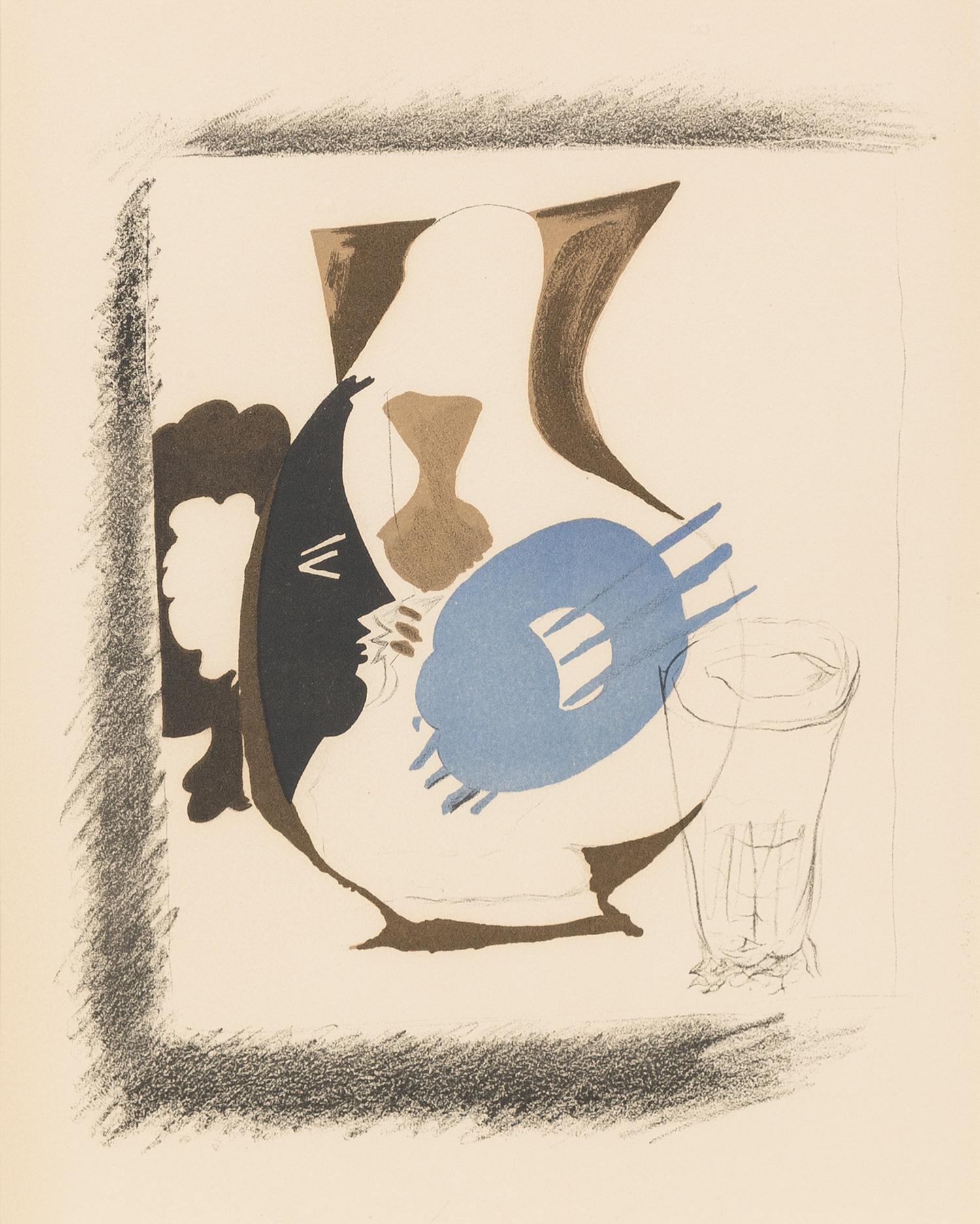 Georges Braque, (French, 1882-1963), Verre et pichet, c. 1952