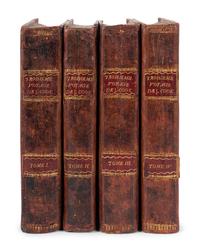 [EXPLORATION -- PACIFIC]. COOK, Capt. James (1728-1779), and Capt. James KING (1750-1784). [Third voyage]. Troisieme voyage de Cook, ou voyage a l'ocean Pacifique... pour faire des decouvertes dans l'hemisphre nord, pour determiner la position & le'tendue de la cote ouest de l'Amerique Septentrionale, sa distance de l'Asie, & resoudre la question du passage au nord. Execute sous la direction des Capitaines Cook, Clerke & Gore, sur les vaisseaux la Resolution & la Decouverte, en 1776, 1777, 1778, 1779 & 1780 . Translated from English into French by Jean Nicholas Demunier. Paris: Hotel de Thou, 1785.