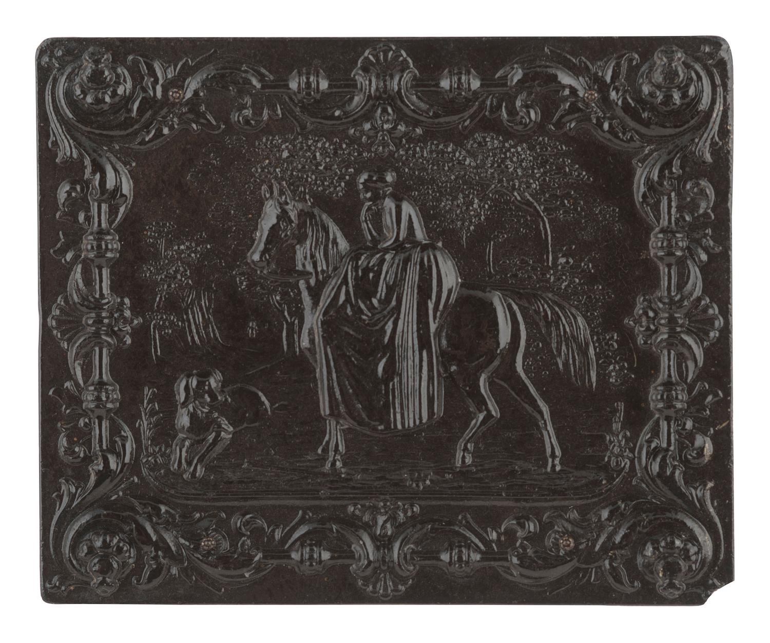 [EARLY PHOTOGRAPHY]. 10 half and quarter plate daguerreotypes of single sitters and pairs.