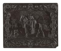 [EARLY PHOTOGRAPHY]. 10 half and quarter plate daguerreotypes of single sitters and pairs.