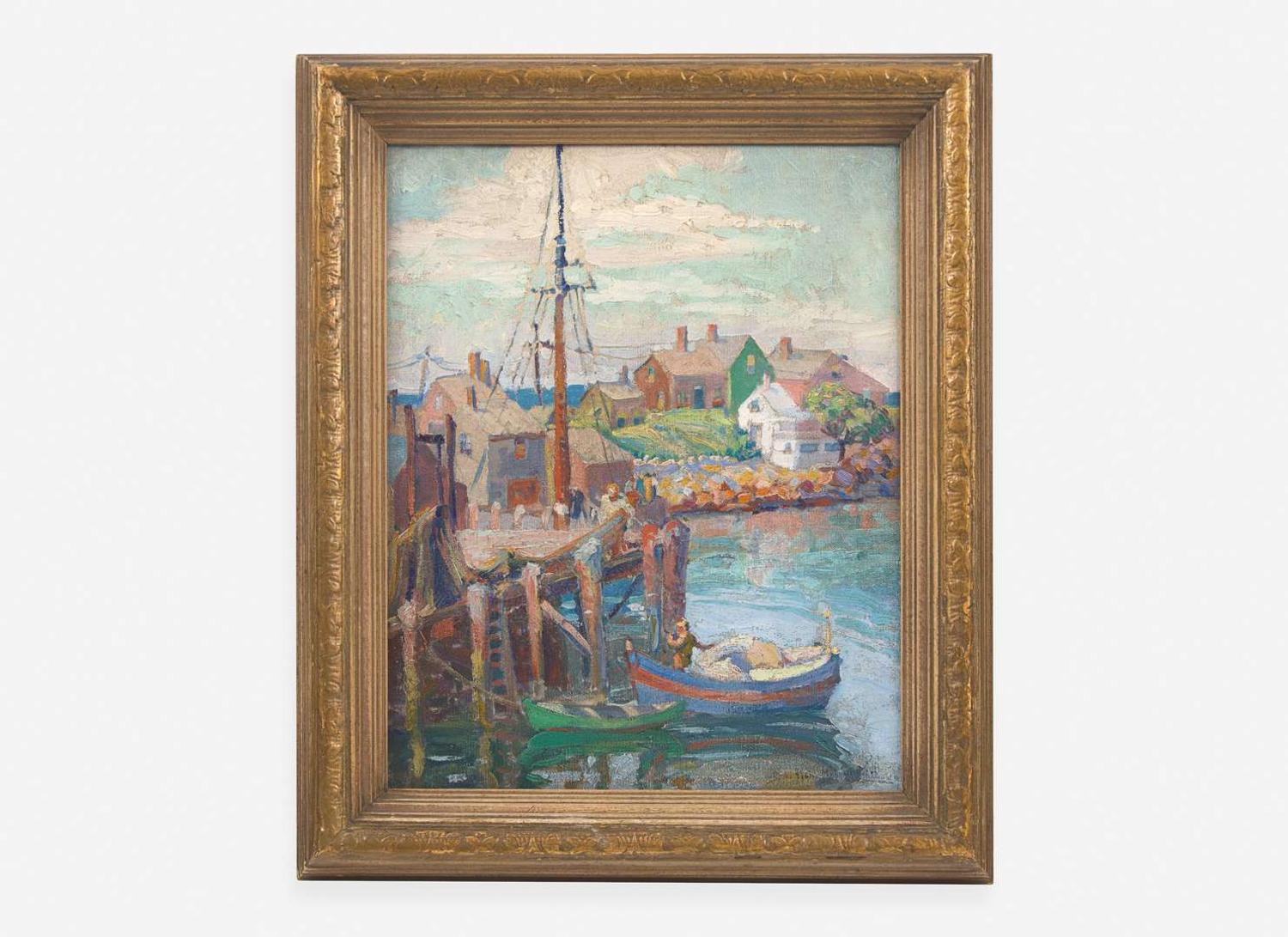 Ilah Marian Kibbey (American, 1883-1957) - Bearskin Neck, Rockport