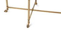 A Labarge Brass and Glass Coffee Table