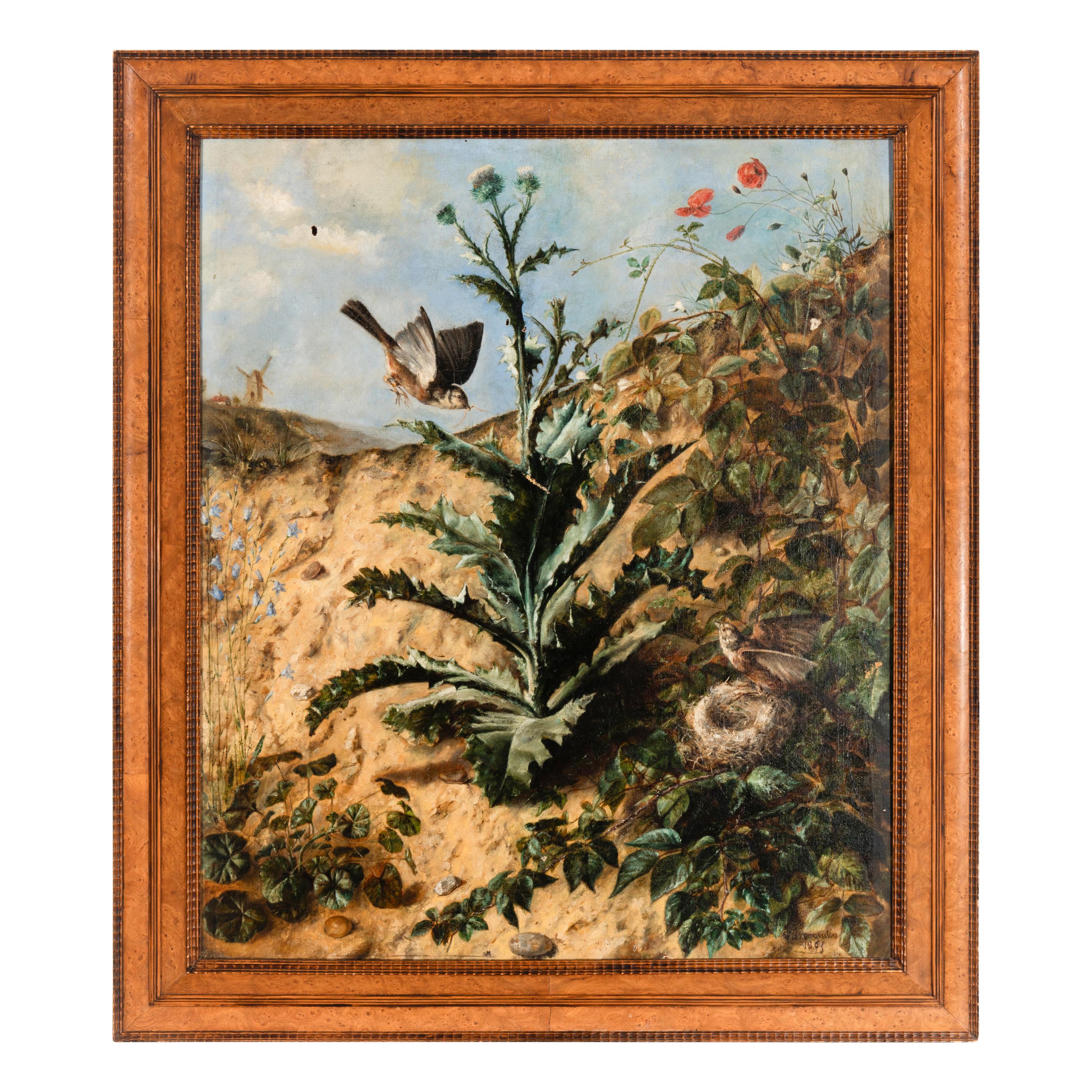 Eugène Fromentin (French, 1820-1876) — Signs of Spring (a pair)