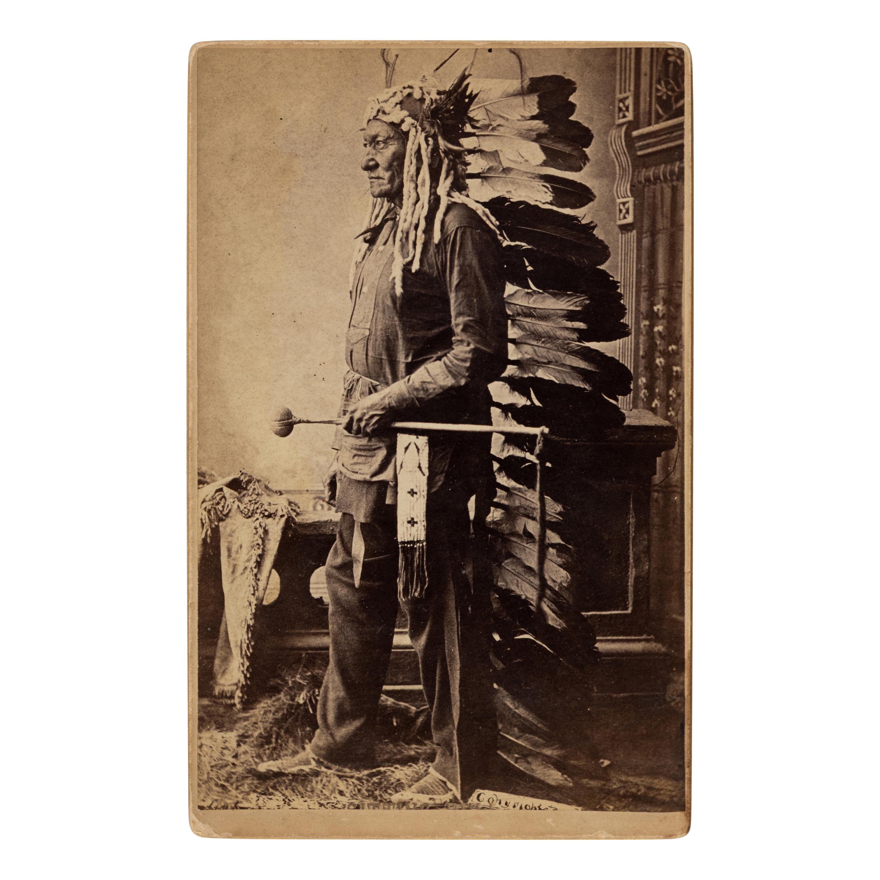 David F. Barry (American, 1854-1934) — Sitting Bull ca 1880s