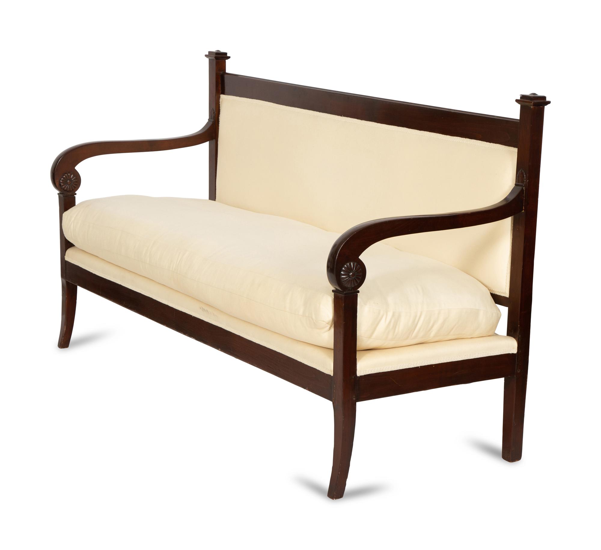 An Empire Style Mahogany Canapé