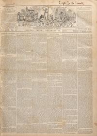 [ABOLITION] - [GARRISON, William Lloyd]. The Liberator. Ca 1859-1860s.