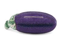 Judith Leiber Collector's Edition Eggplant Minaudière