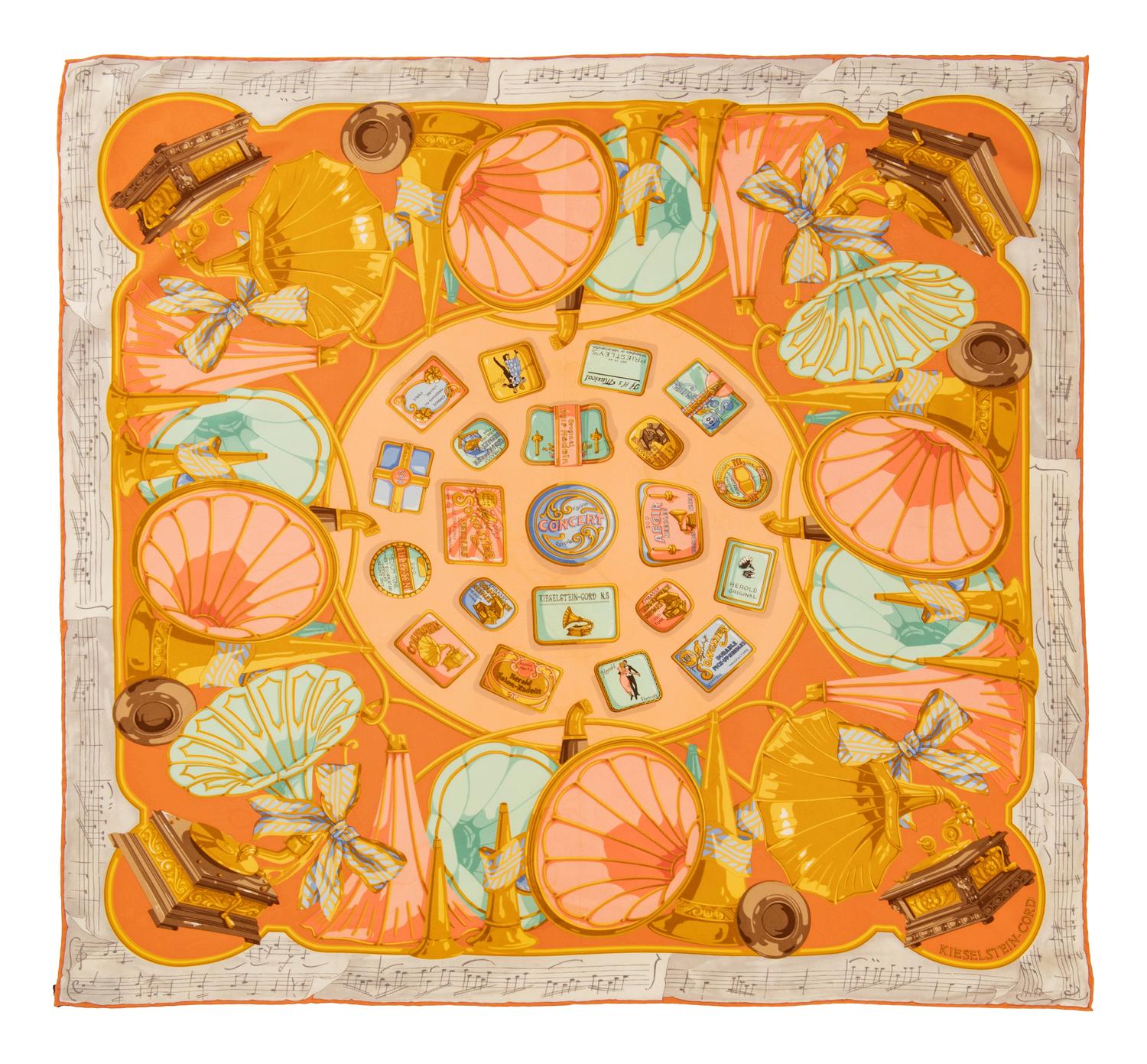 Six Designer Scarves